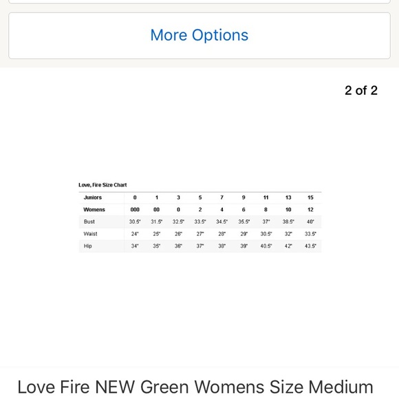 Love Fire NWT Floral Tiered Strapless Top Medium - Picture 2 of 2